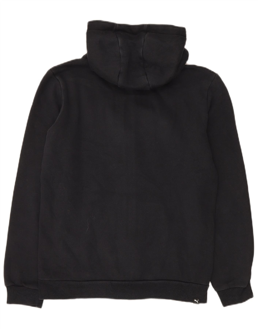 PUMA Sweat à capuche graphique zippé garçon 15-16 ans Noir Coton