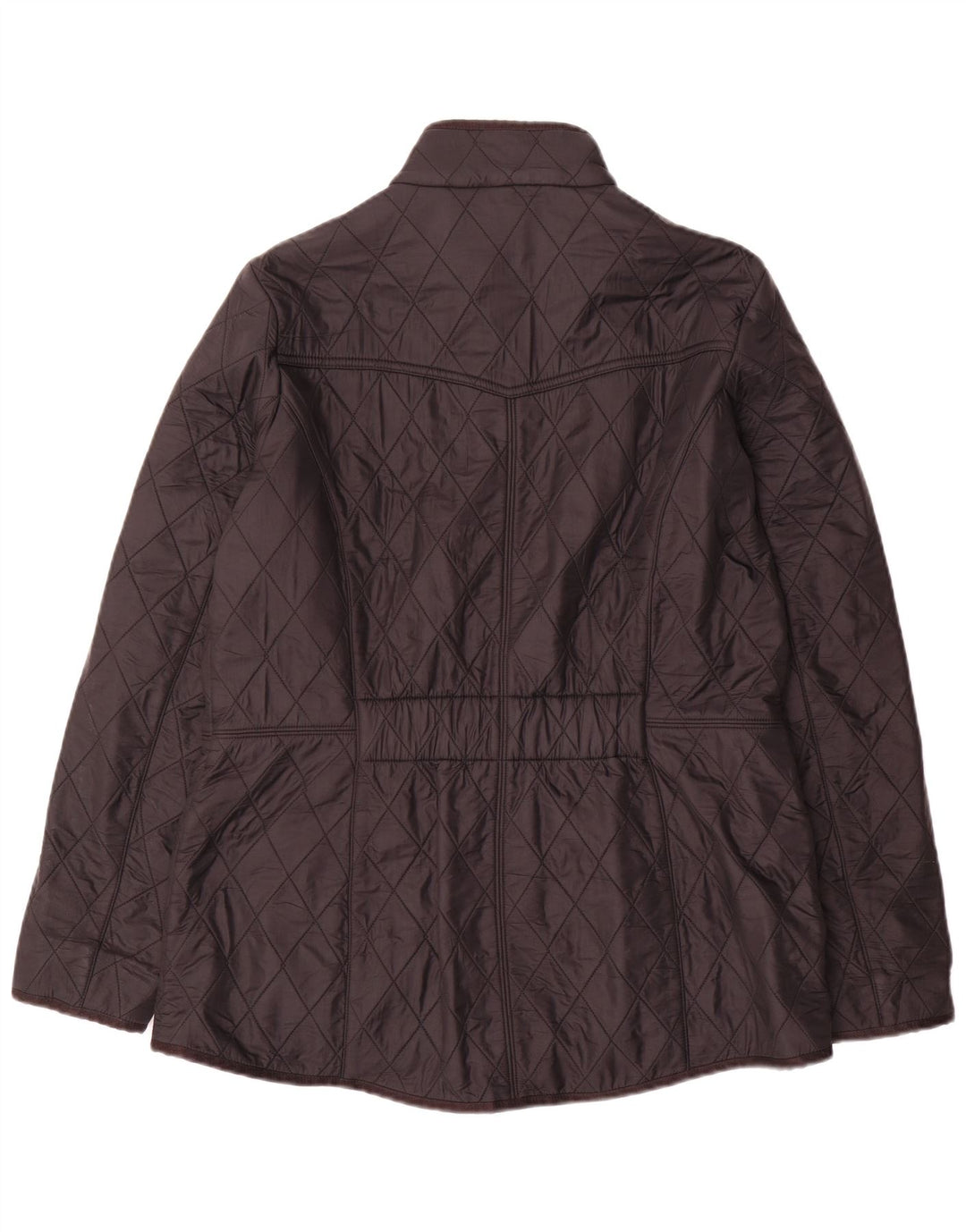 Barbour Veste matelassée pour femme UK 16 Large Noir Polyamide