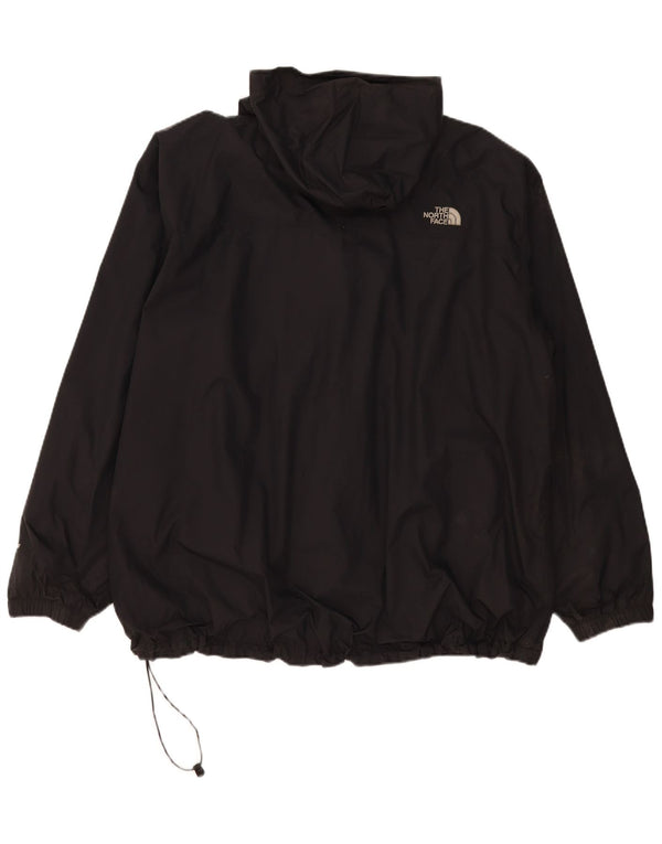 The North Face Veste de pluie à capuche pour homme UK 44 2XL Noir Nylon