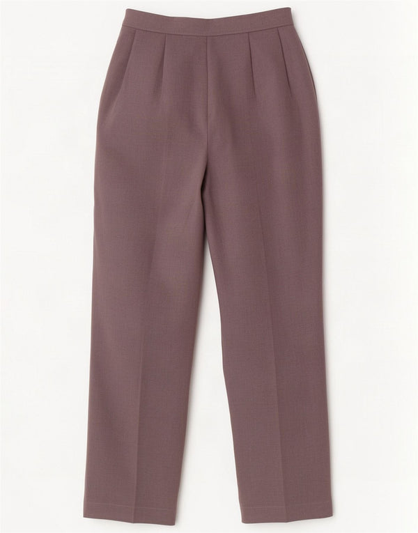 Marks & Spencer Pantalon décontracté fuselé pour femme UK 8 Small W24 L27 Gris