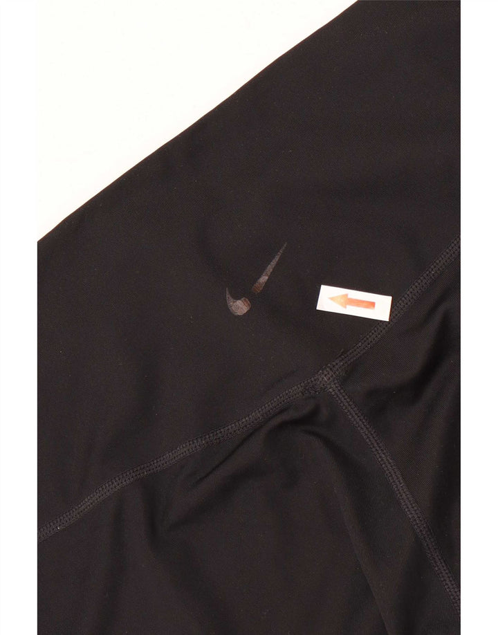 Legging Nike Dri Fit Graphic pour femme UK 14 Large Noir Polyester
