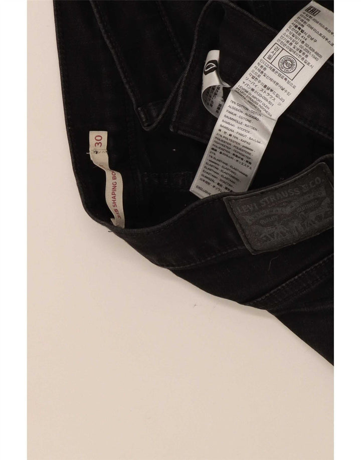 Levi's Womens 315 Bootcut Jeans W30 L32 Noir Coton