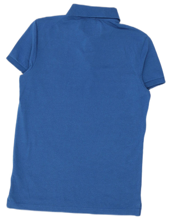Hollister Polo Homme Petit Bleu Coton