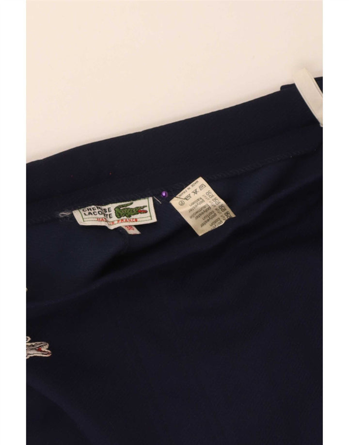 Lacoste Mini jupe femme EU 38 Medium W24 bleu marine polyester