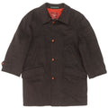 Lebole Manteau Homme UK 40 Grande Laine Grise