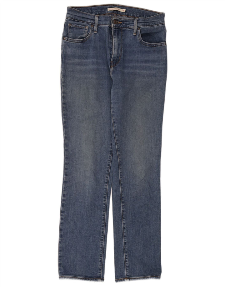 Levi's Jean Droit 724 Taille Haute Femme W28 L28 Bleu