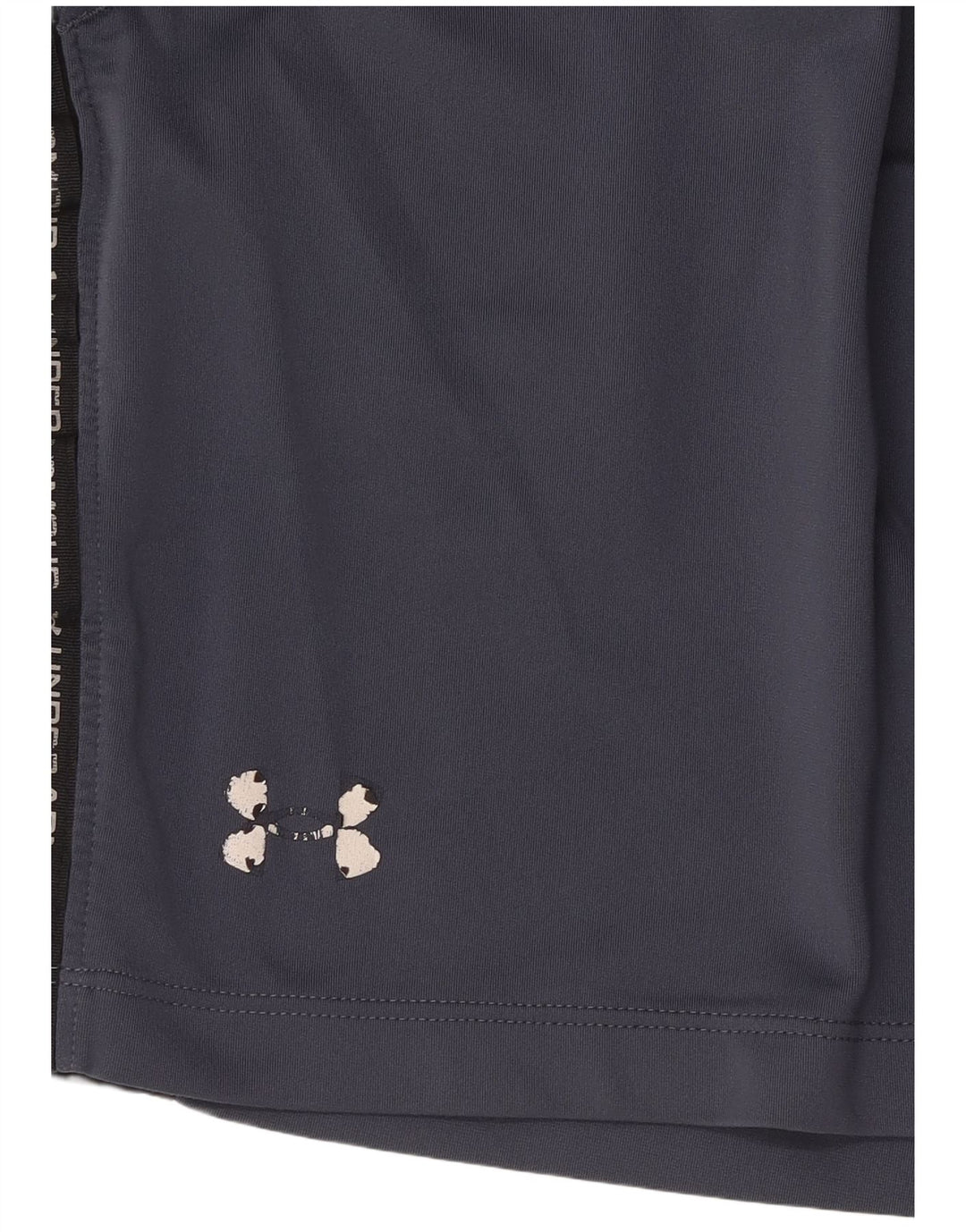 Under Armour Short de Sport Graphique Homme Gris Colorblock Polyester