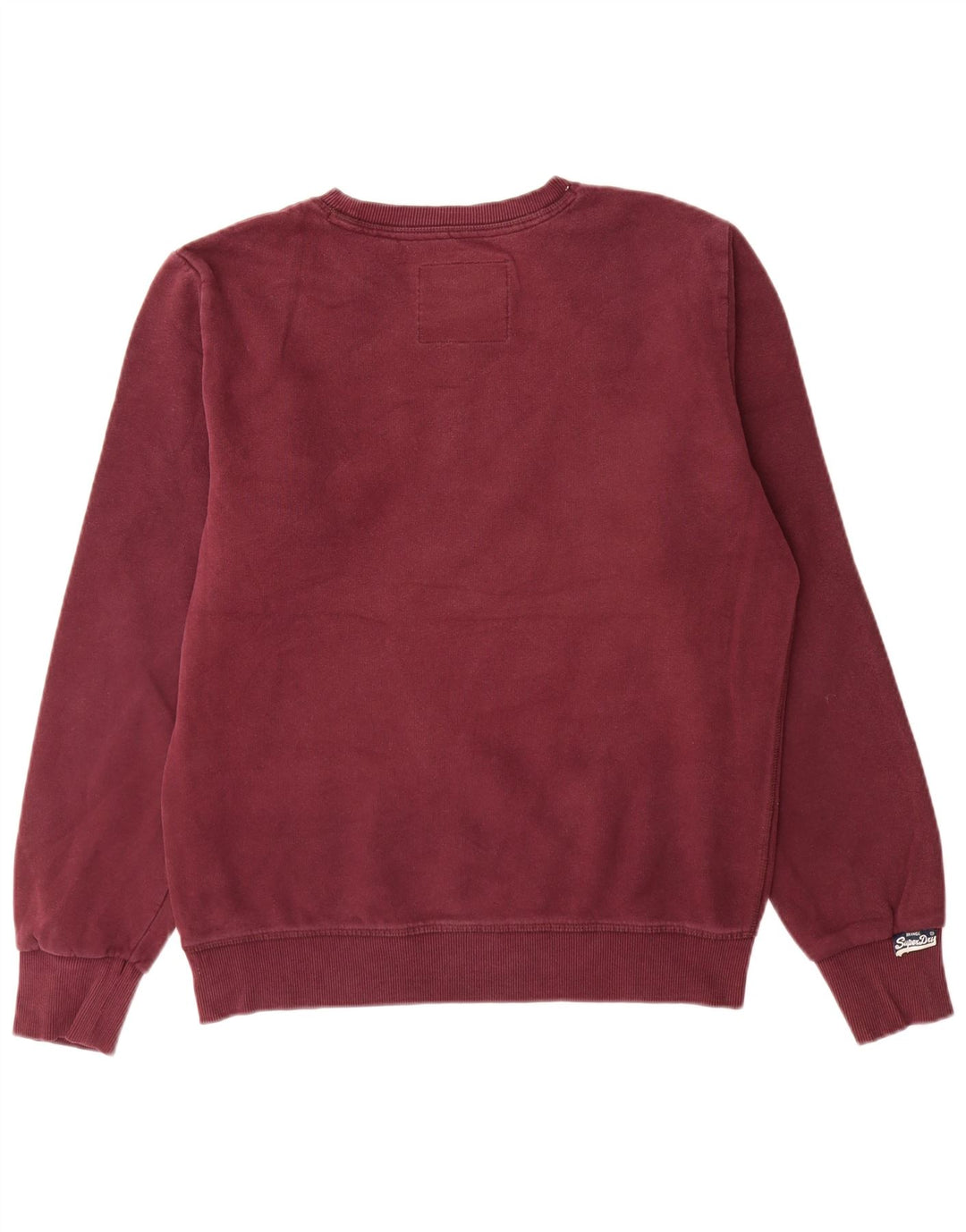 Superdry Homme Sweat-Shirt Graphique Pull Large Marron Coton