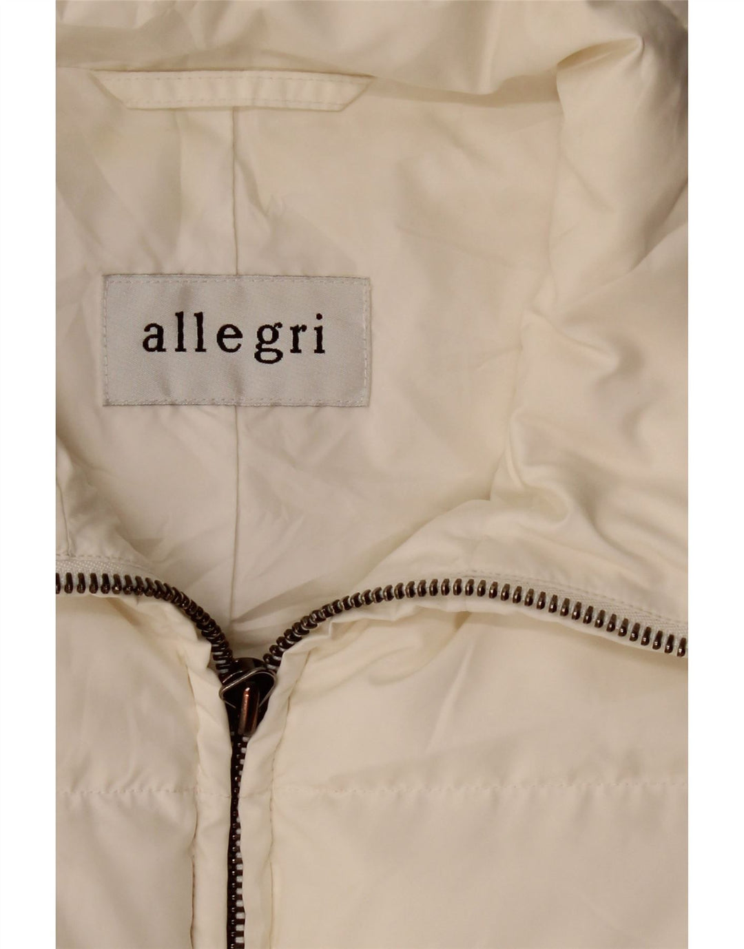 Allegri Gilet rembourré pour femme UK 14 Medium Blanc
