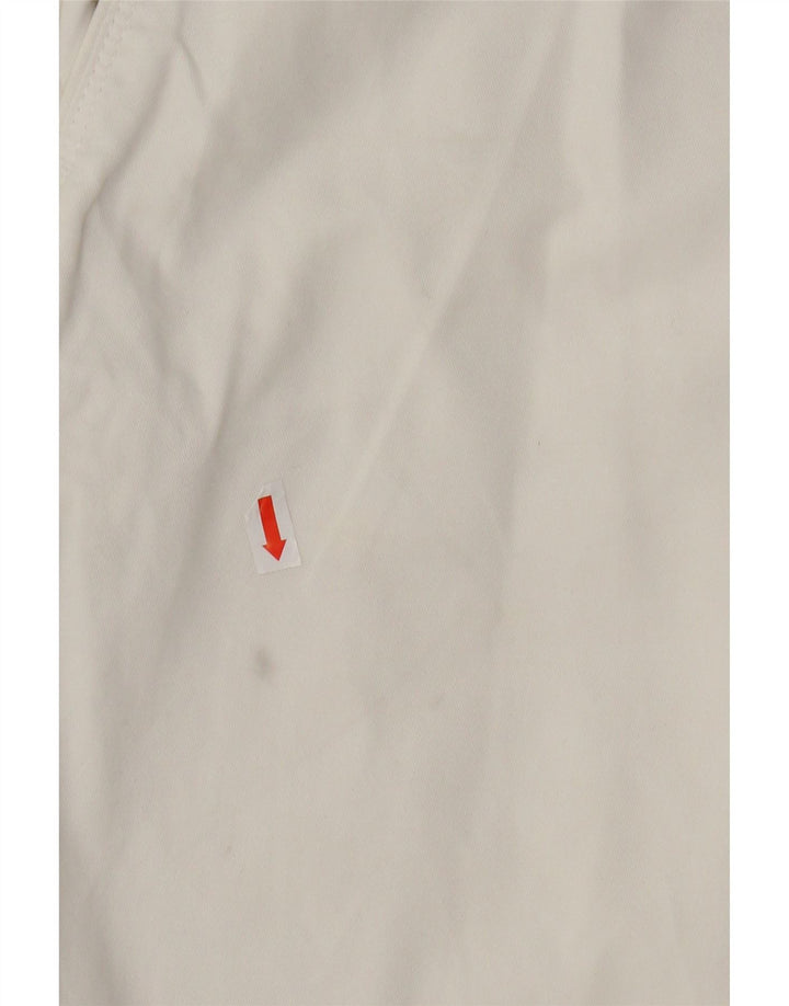 MARKS & SPENCER Short Chino Homme W34 Grand Coton Blanc