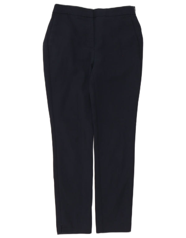 Pantalon Chino Slim Femme Zara Small W26 L26 Bleu Marine