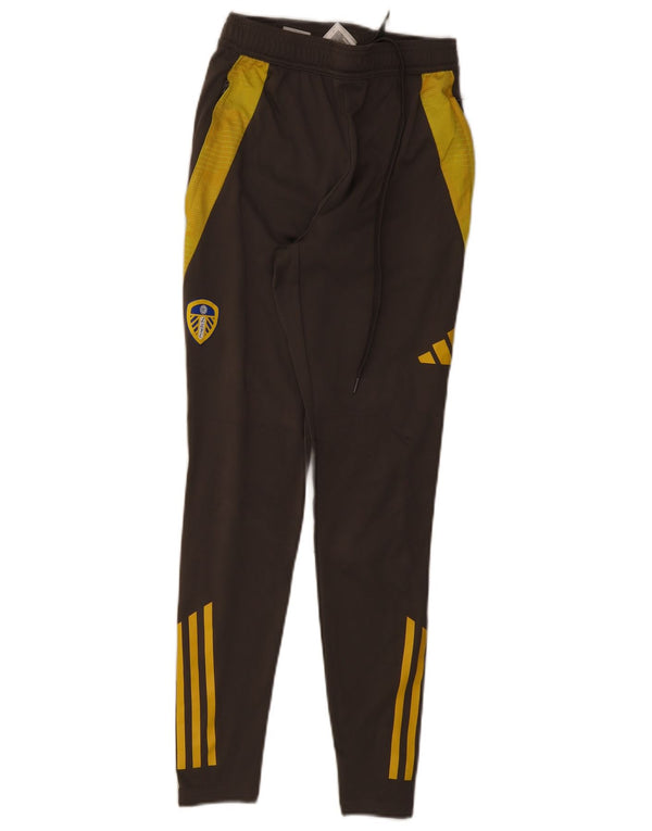 Adidas Pantalon de Survêtement Leeds United FC Graphic Homme XS Gris Colorblock