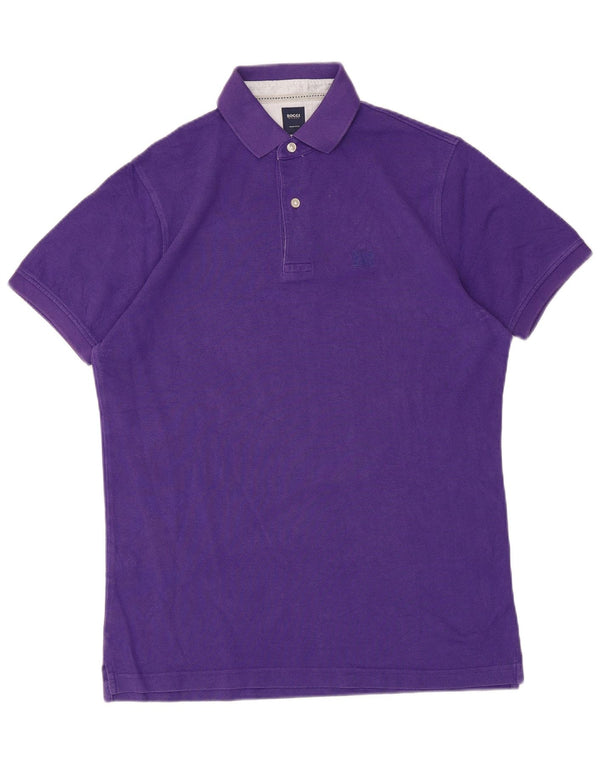 Boggi Polo Homme Violet Moyen Coton