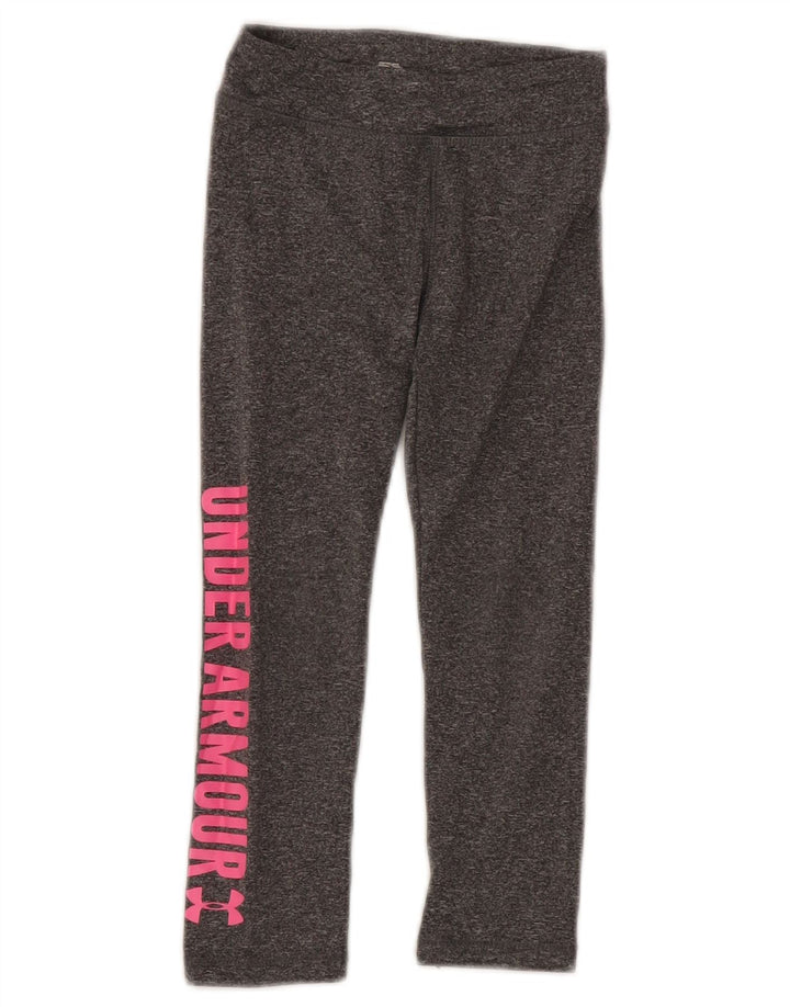 Under Armour Legging Graphique Fille 4-5 Ans Gris Moucheté