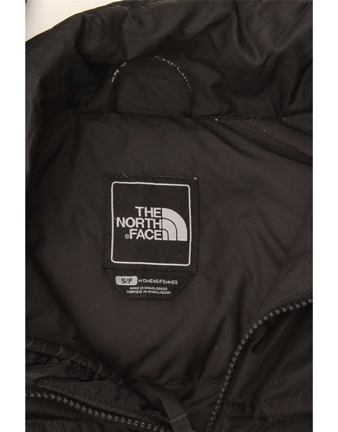 The North Face Veste rembourrée pour femme UK 10 Petit nylon noir