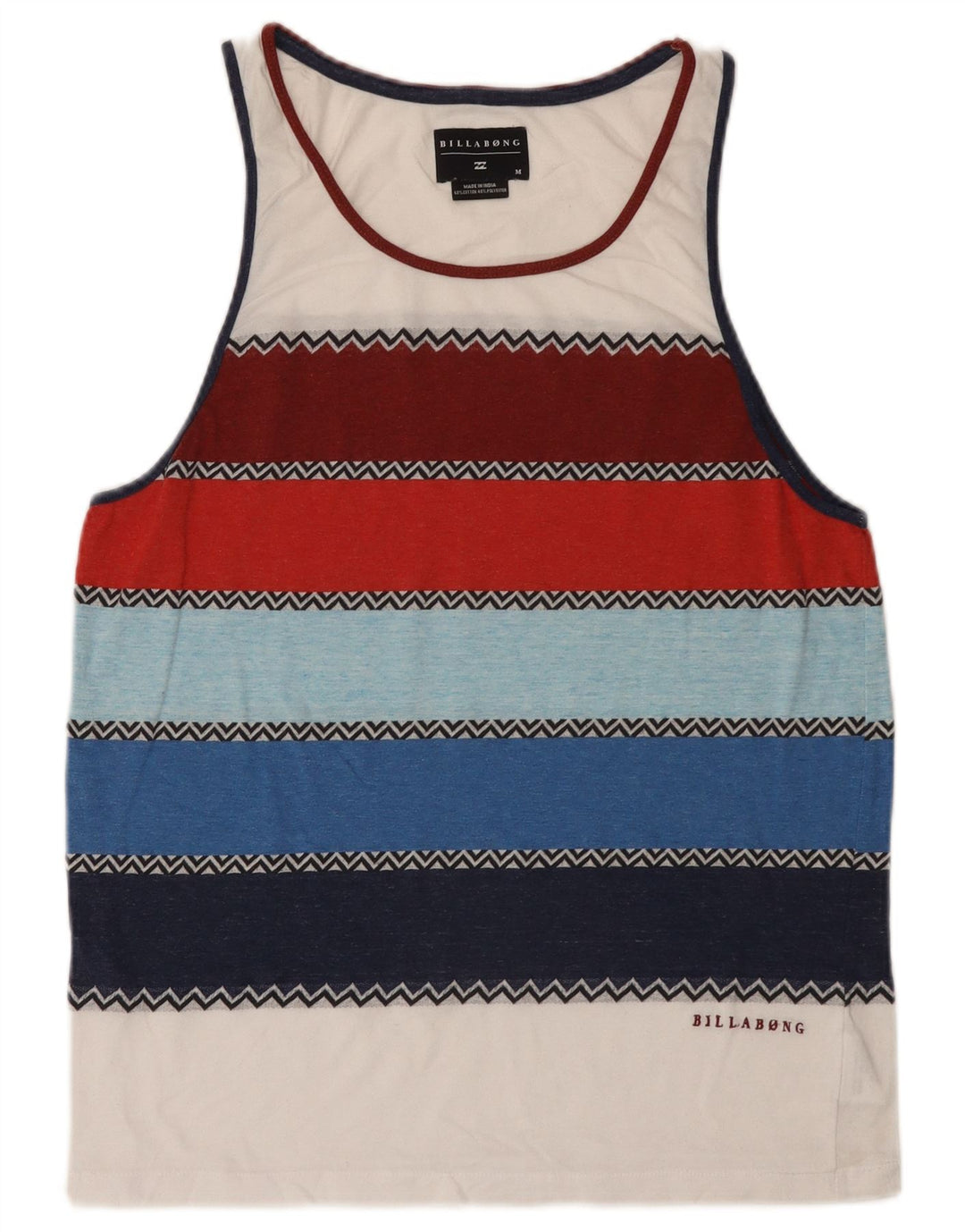 Billabong Débardeur Homme Medium Multicolore Rayé Coton