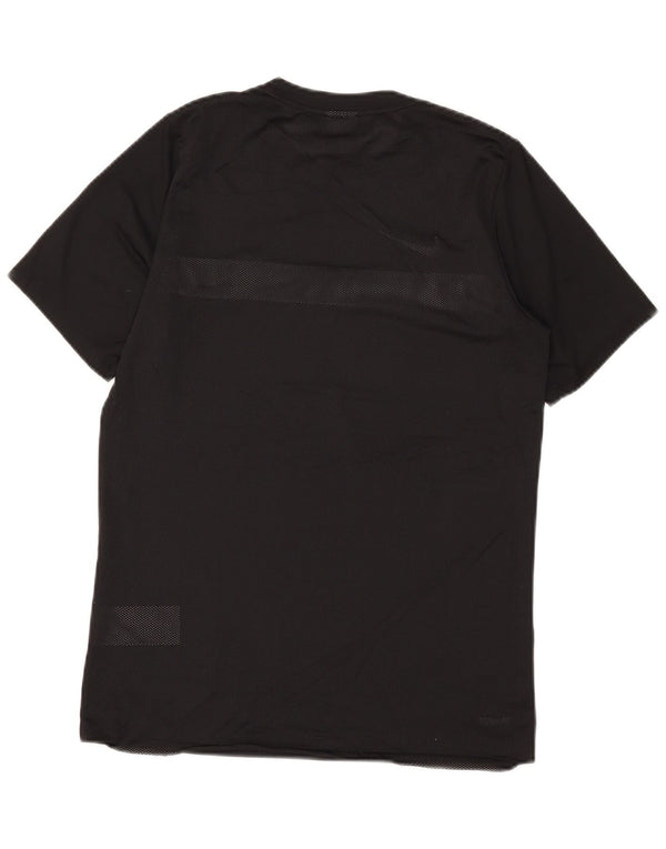Nike T-shirt pour homme en polyester color block noir moyen