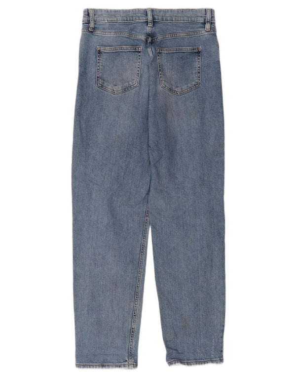 Marks & Spencer Jean fuselé vieilli pour femme UK 10 Small W30 L29 Bleu