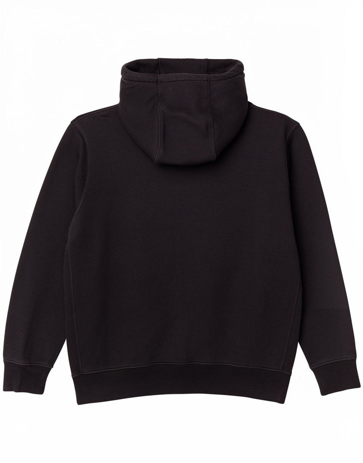 Nike Pull à capuche graphique en coton noir moyen pour homme