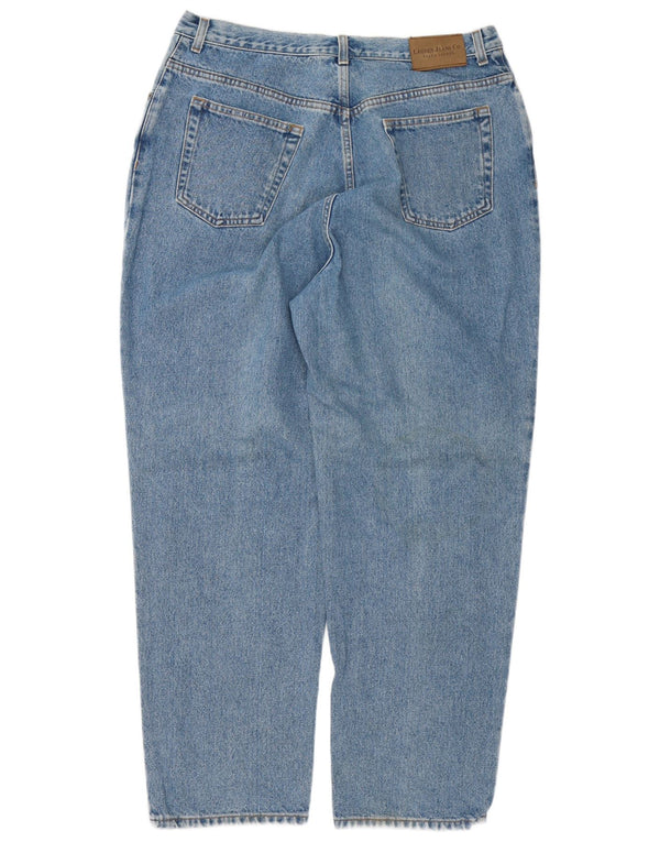 Ralph Lauren Jean coupe droite pour femme US 16 XL W34 L29 Bleu coton