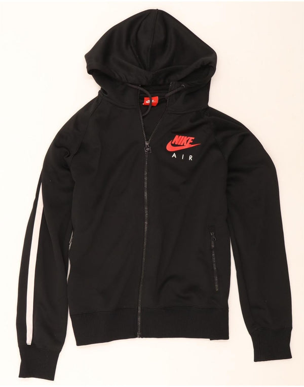 Nike Homme Air Zip Sweat à capuche Grand Noir Colorblock Polyester