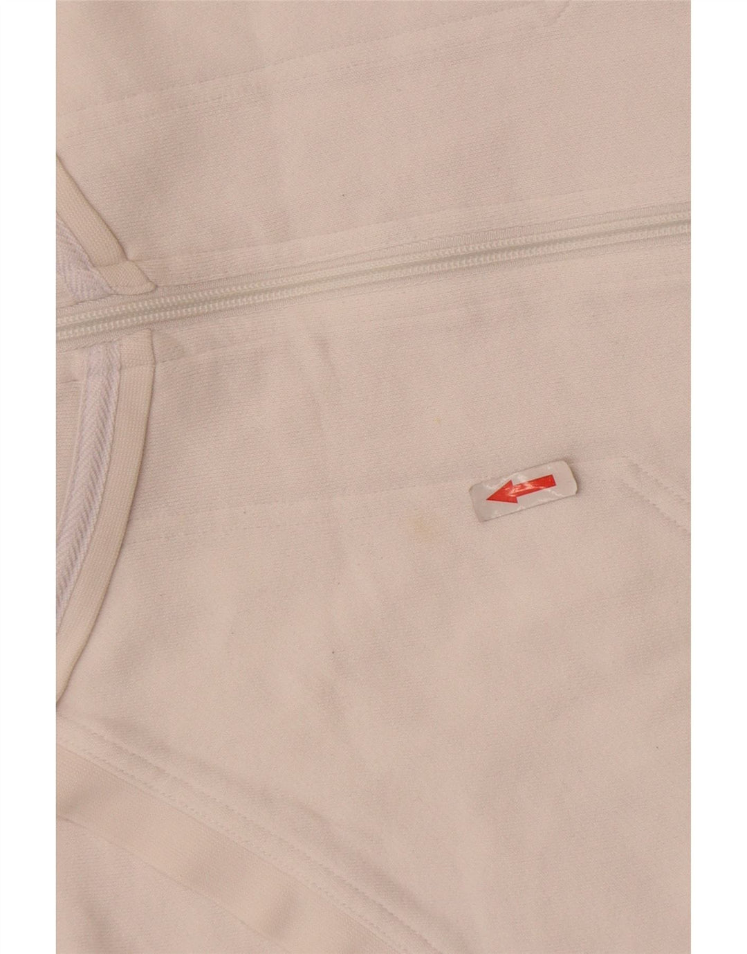Adidas Veste de survêtement pour femme UK 16 Grand coton blanc