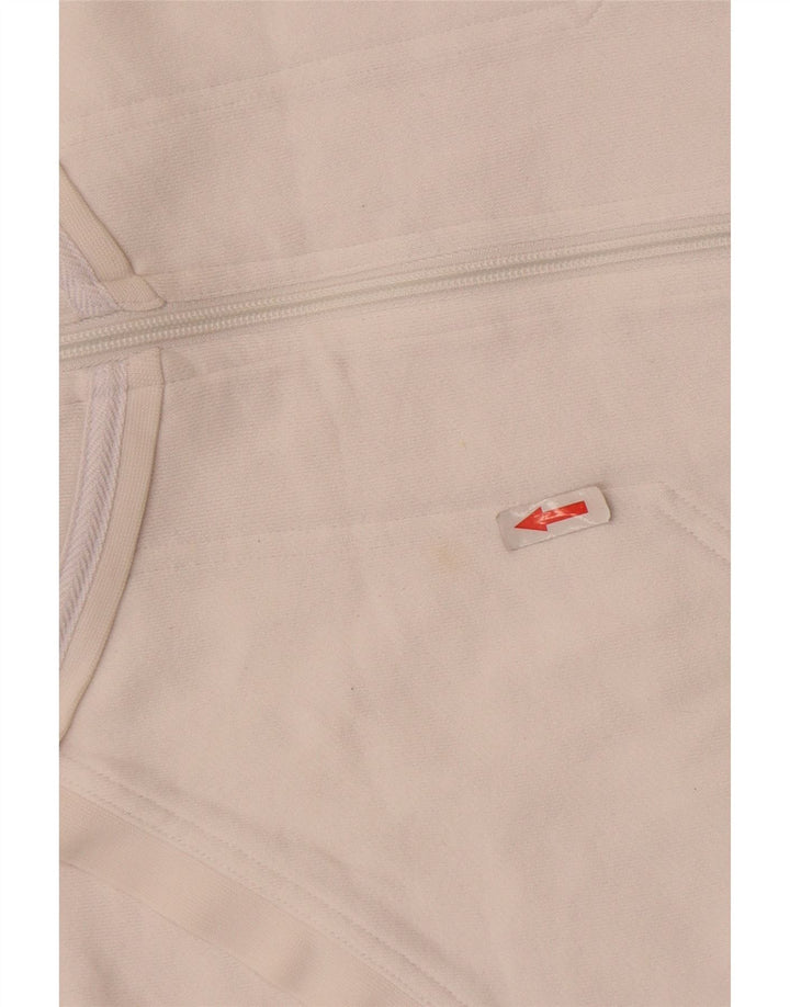 Adidas Veste de survêtement pour femme UK 16 Grand coton blanc