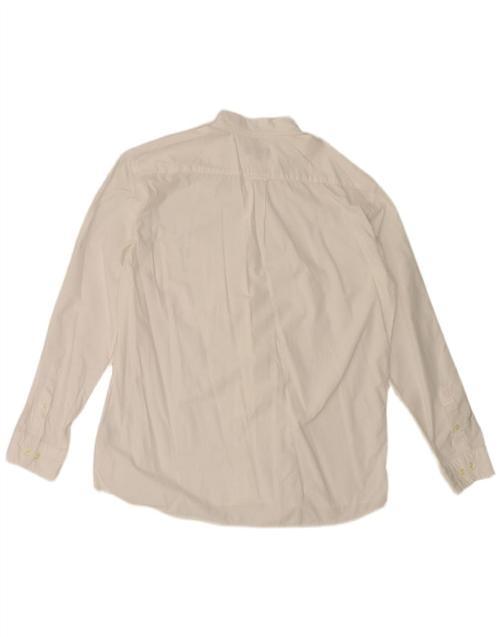 Gant Chemise Regular Fit Large Blanc Coton Homme