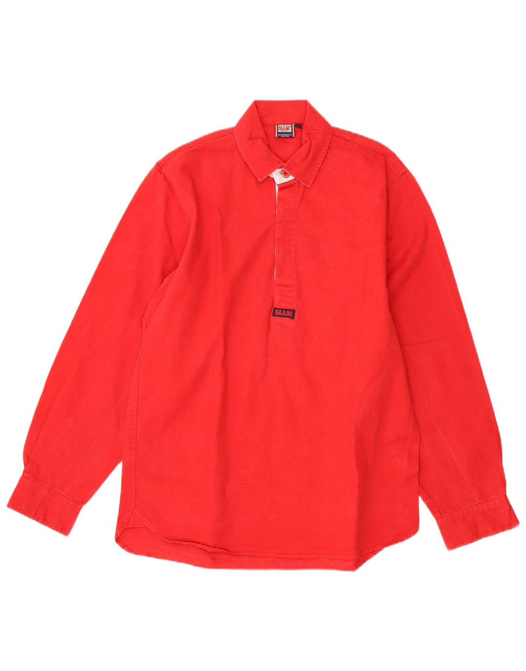 SLAM Chemise pull homme petit coton rouge