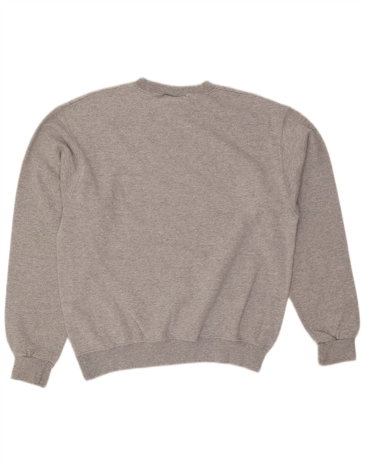 Champion Sweat-Shirt Graphique Homme Gris Moyen Moucheté