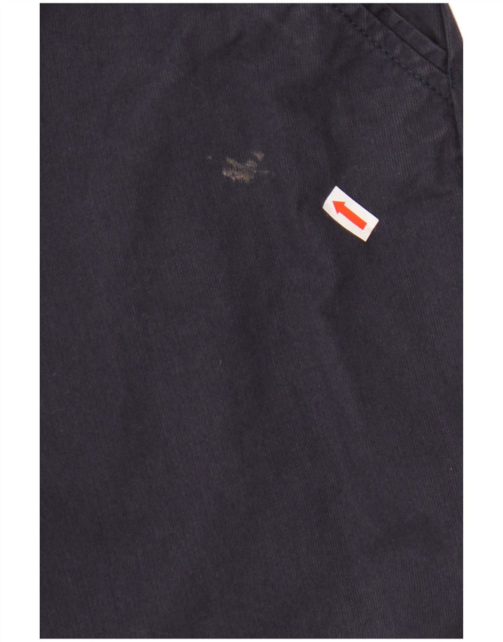 Marks & Spencer Pantalon Capri Femme UK 10 Small W30 L21 Bleu Marine