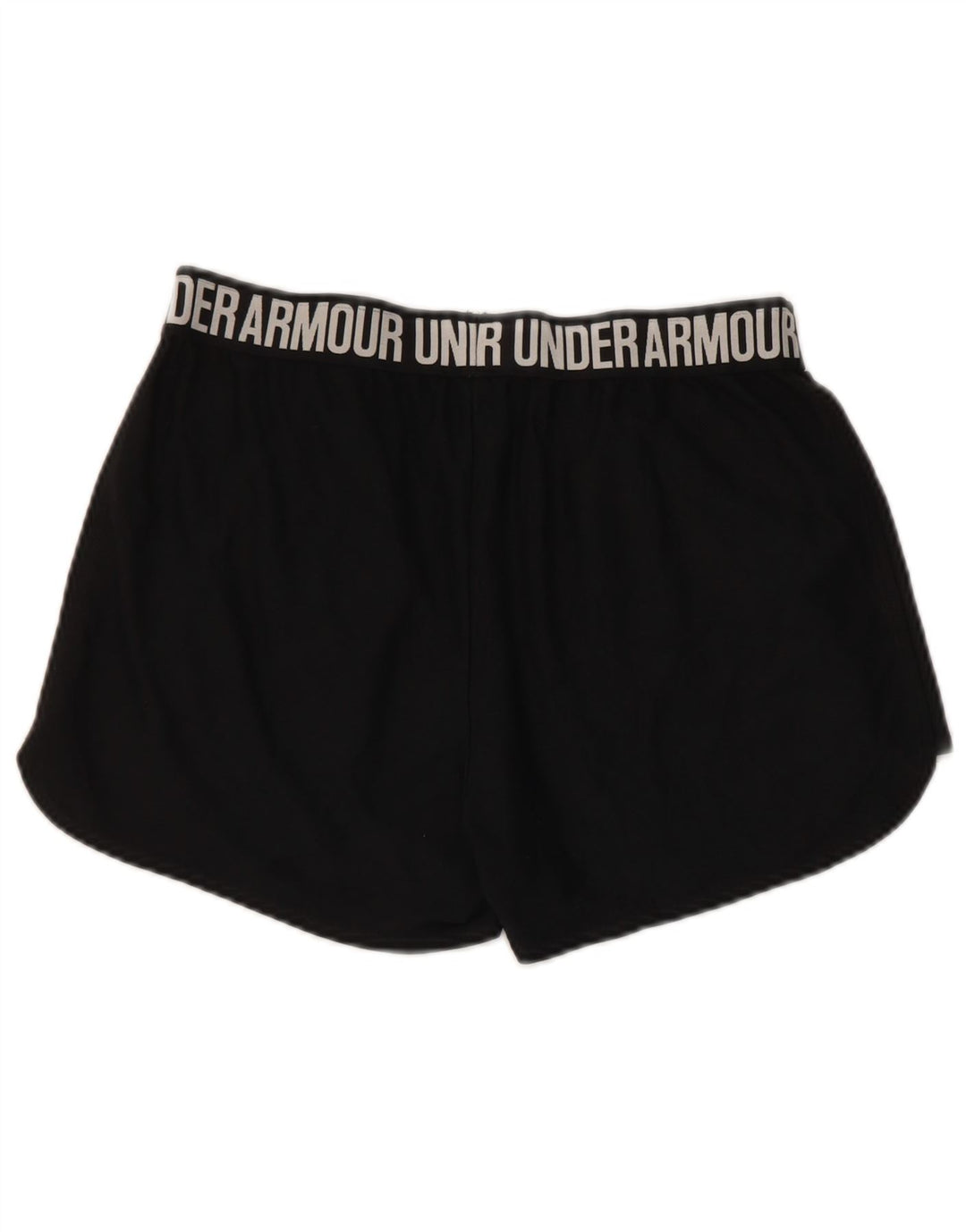 Under Armour Short de sport graphique pour femme UK 12 Noir moyen