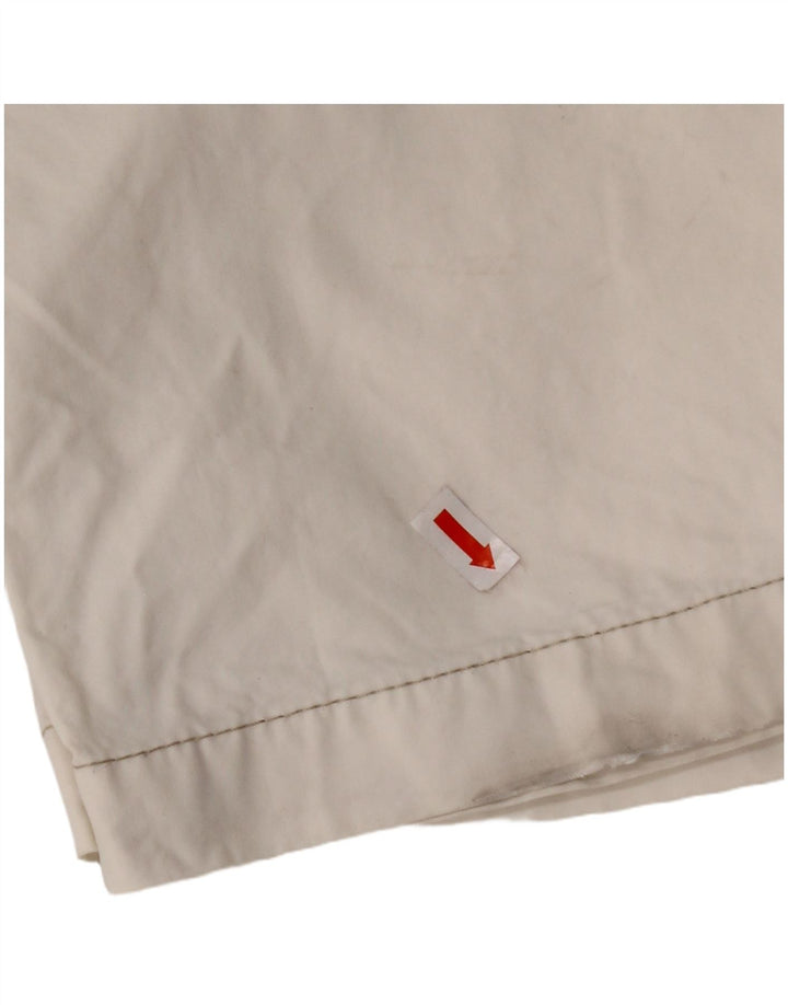 MURPHY & NYE Pantalon décontracté droit pour homme W33 L32 Coton blanc cassé