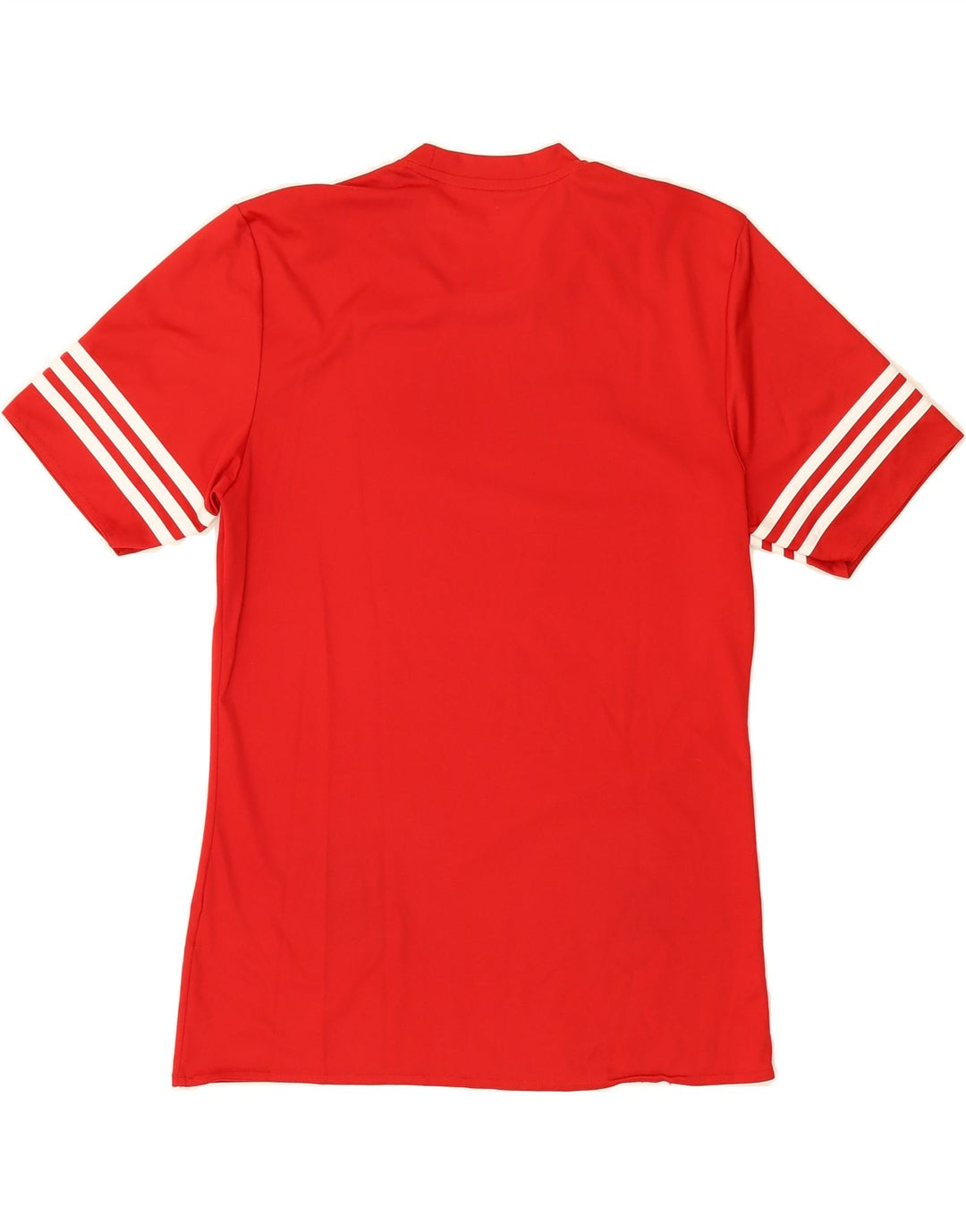 ADIDAS Mens Climalite T-Shirt Top Medium Red Polyester Vintage Adidas and Second-Hand Adidas from Messina Hembry 