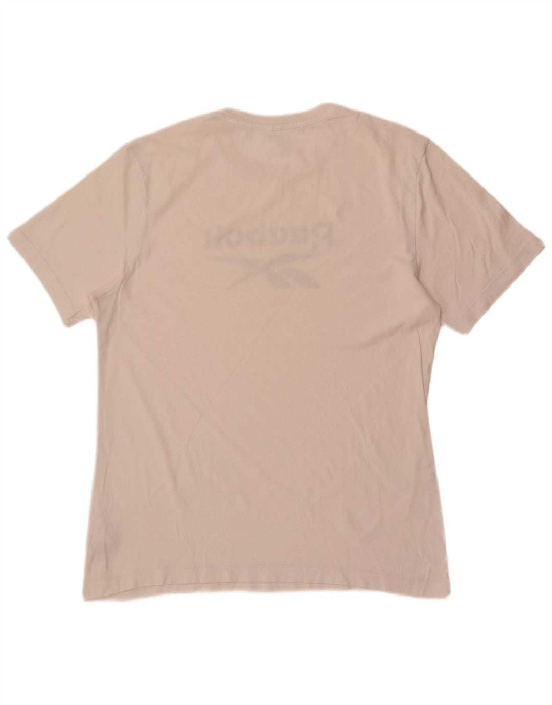 Reebok Tee-Shirt Graphic Homme Blanc Moyen Coton