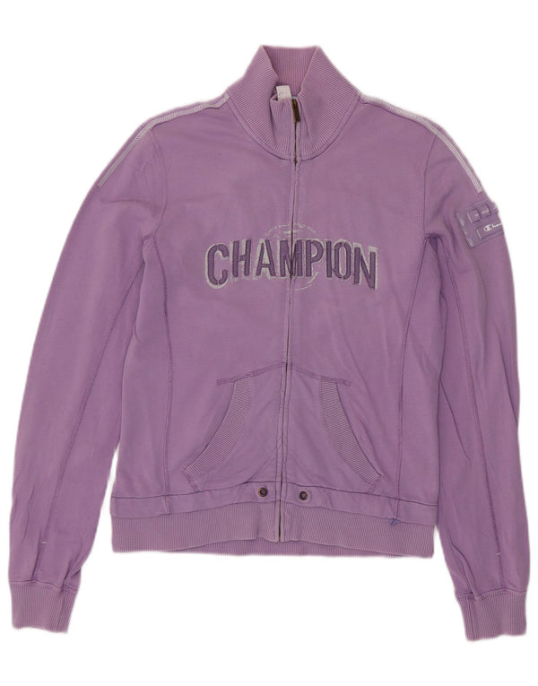 Champion Veste de survêtement Heritage Fit pour femme UK 12 Violet moyen