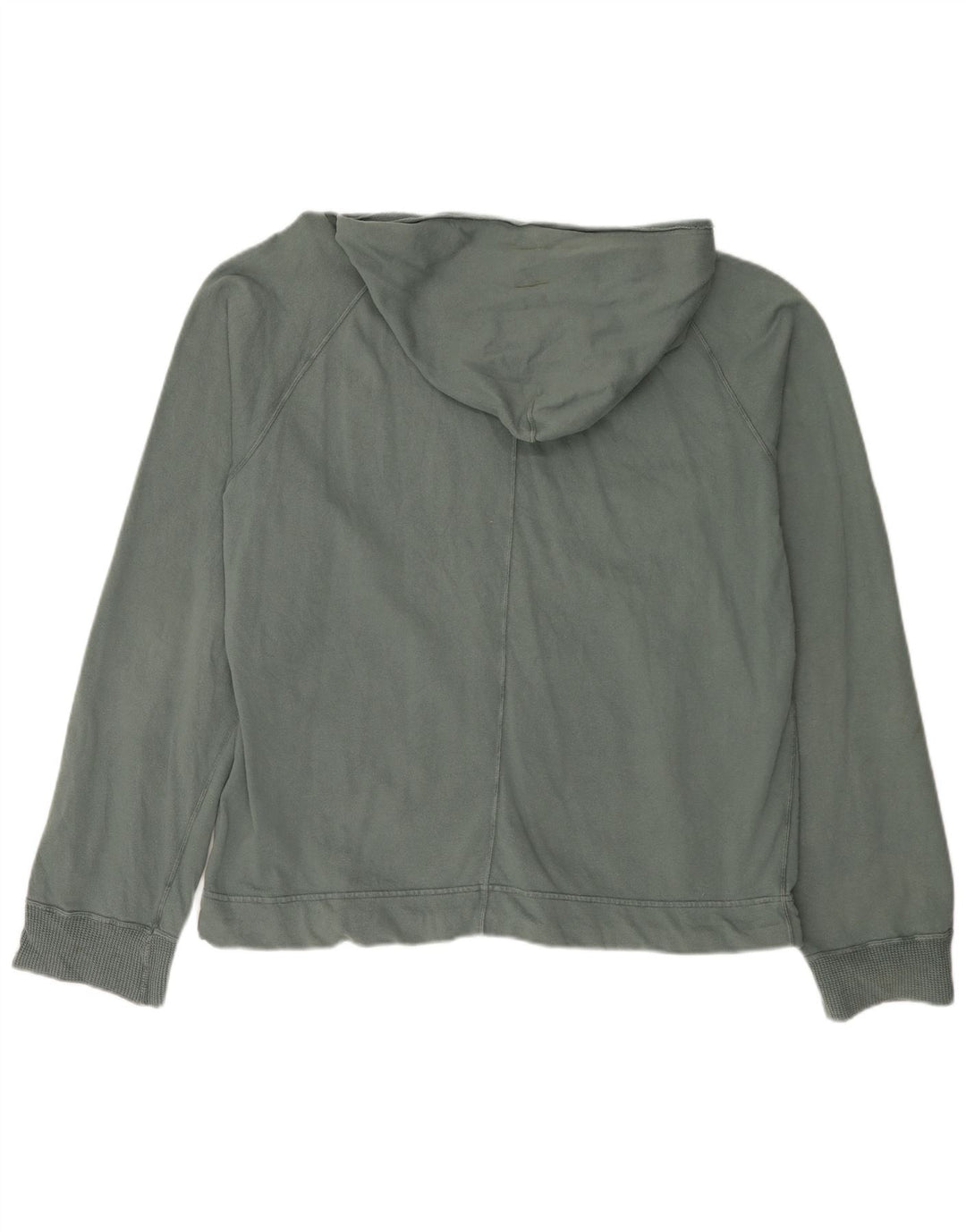 DIESEL Pull à capuche graphique pour femme UK 20 2XL Vert Colorblock Coton