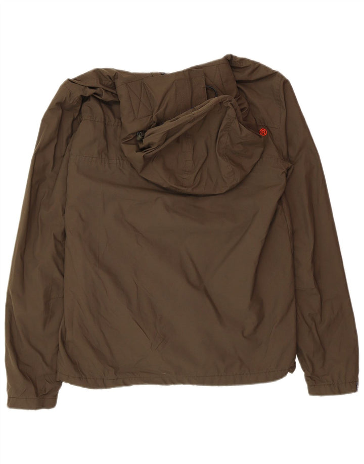 Superdry Veste coupe-vent graphique pour hommes UK 36 petit vert polyester