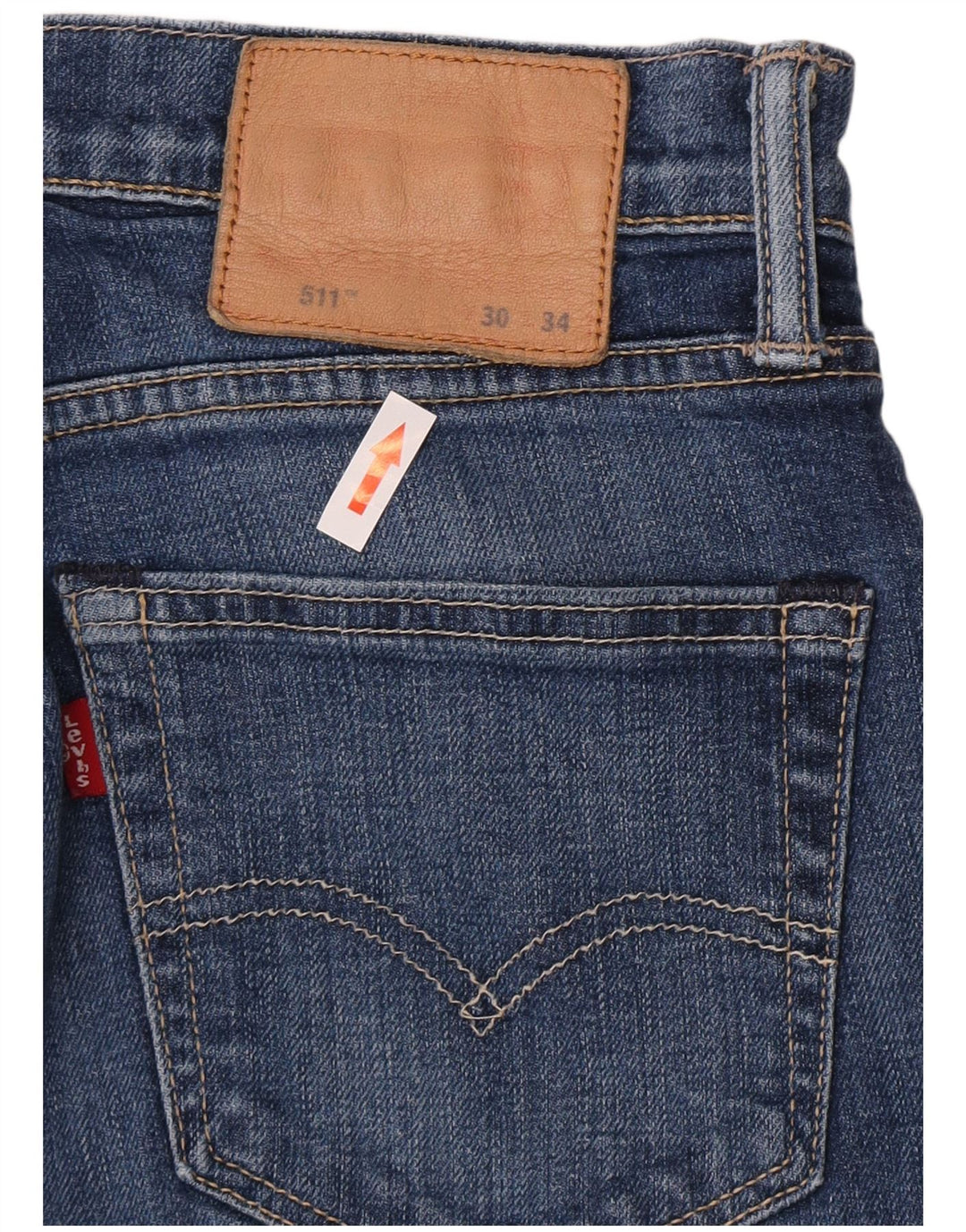 Levi's Jean Slim 511 Femme W30 L32 Bleu Coton