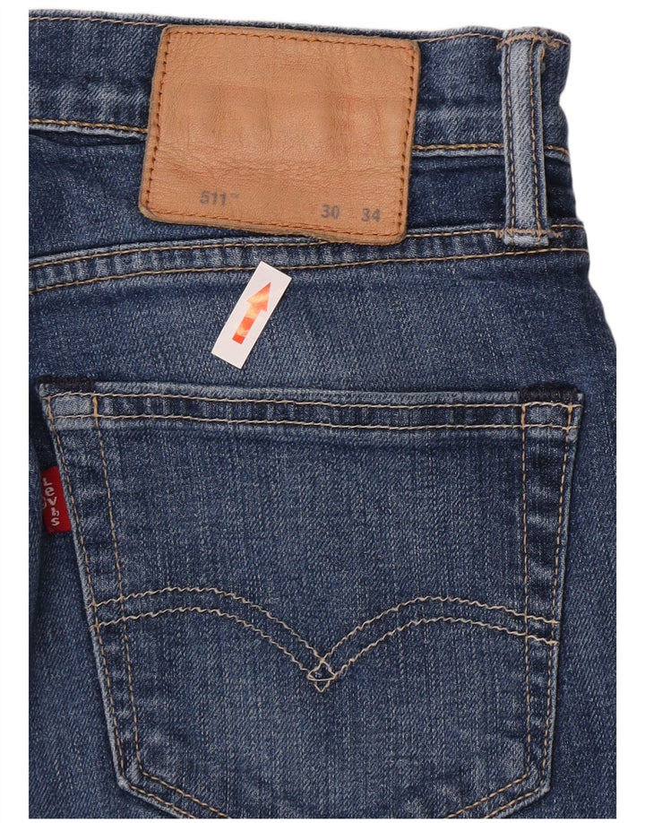 Levi's Jean Slim 511 Femme W30 L32 Bleu Coton