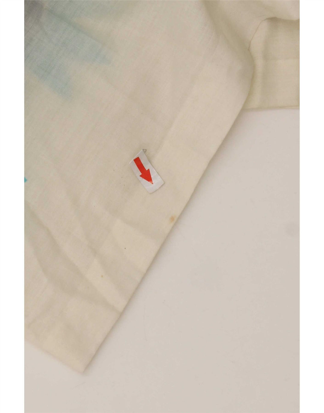 vintage Femmes Maxi Pull Chemise Robe UK 10 Petit Blanc Floral