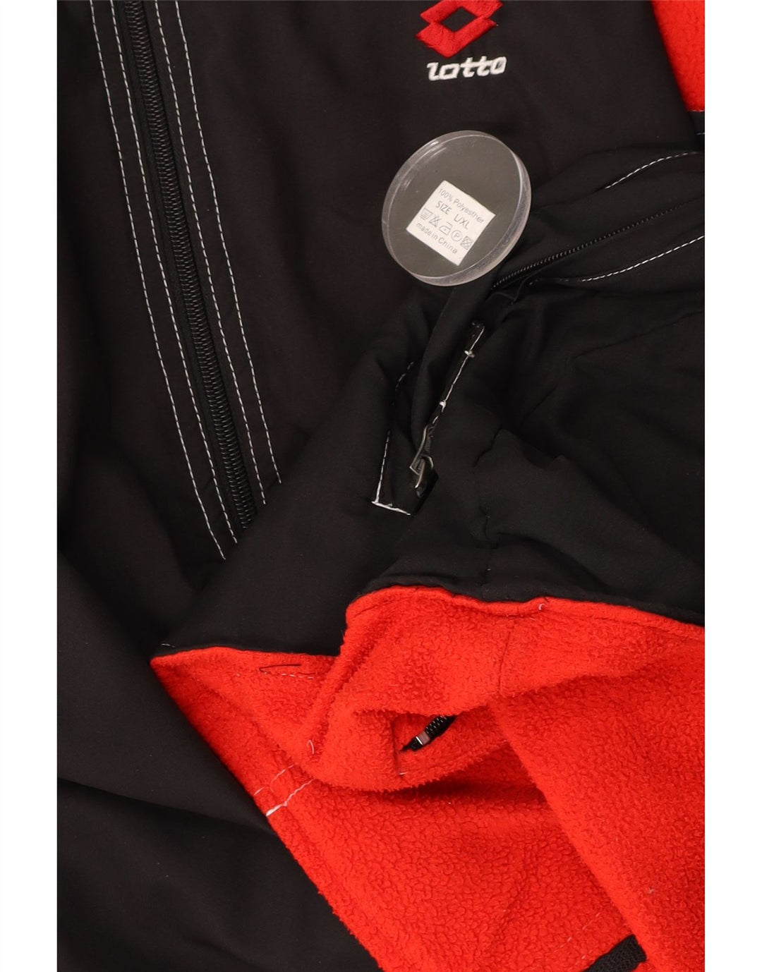 LOTTO Gilet réversible pour hommes UK 40 Large Noir Polyester