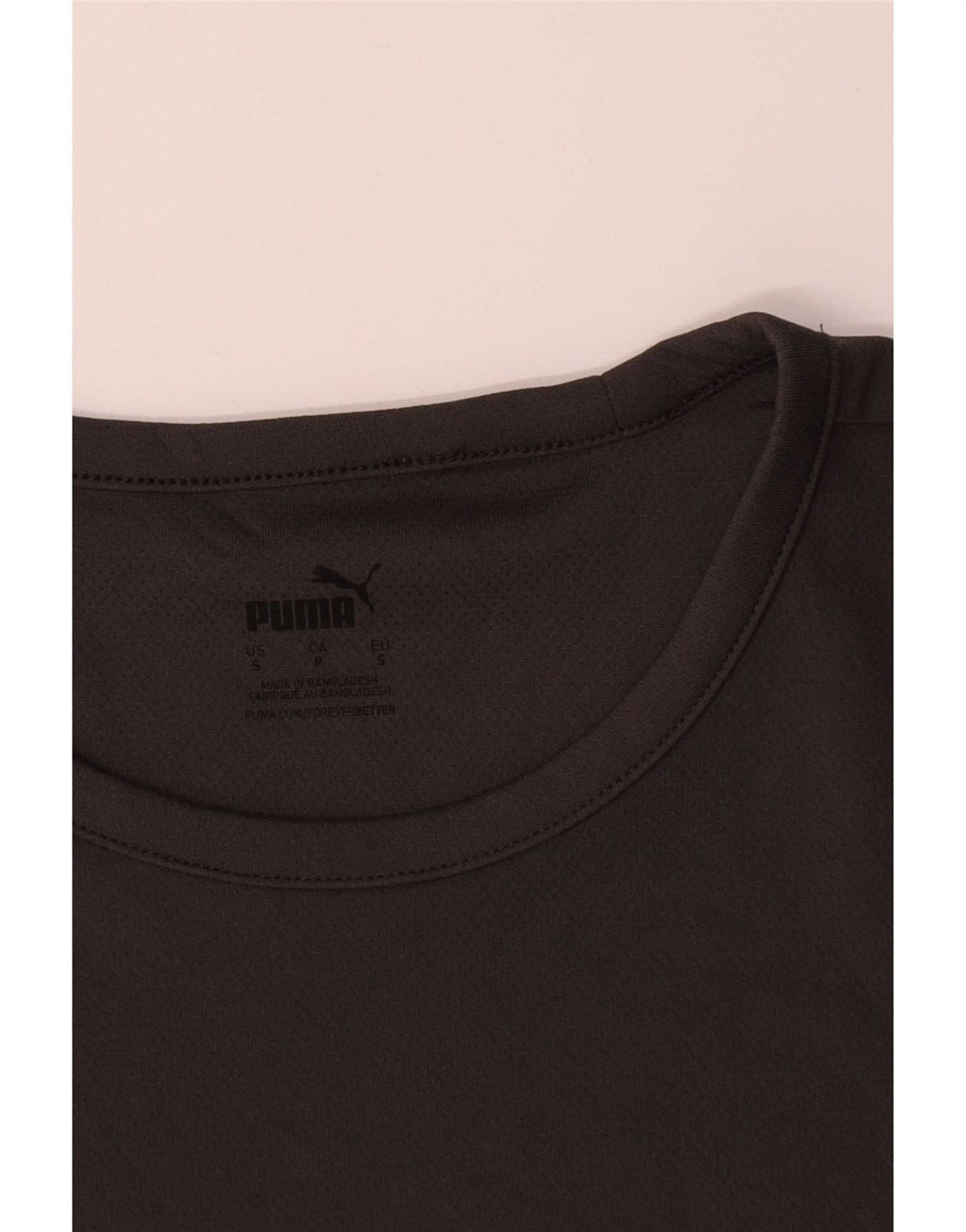 Puma T-Shirt Homme Haut Petit Noir Colorblock Polyester