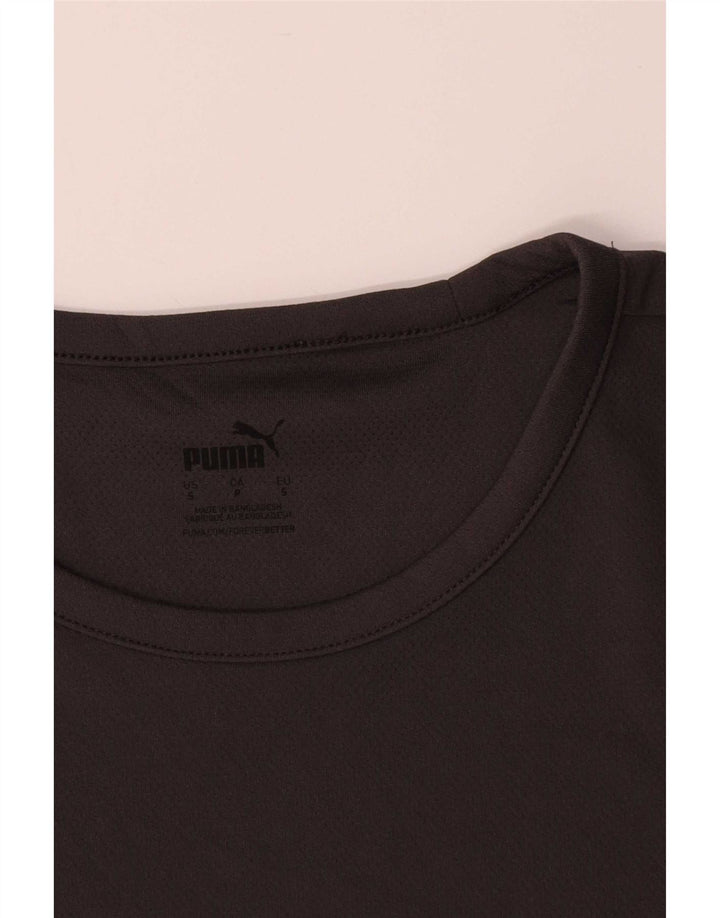 Puma T-Shirt Homme Haut Petit Noir Colorblock Polyester