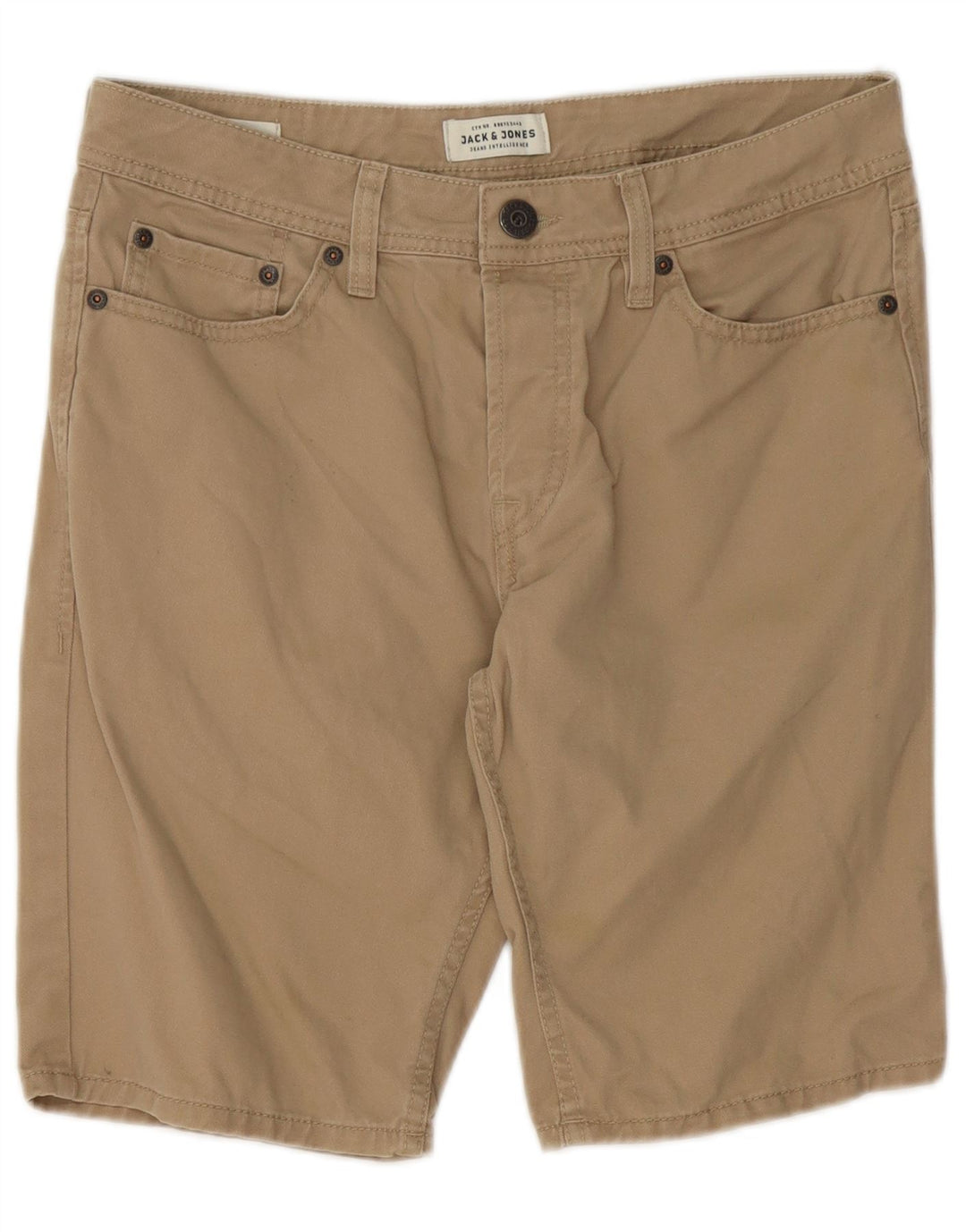 Jack & Jones Short décontracté pour homme Petit W29 Coton beige
