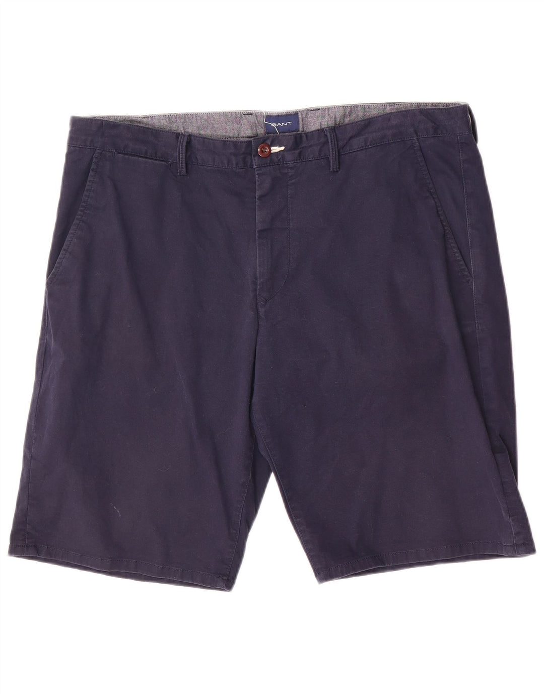 Gant Short Chino Homme W36 Large Bleu Marine