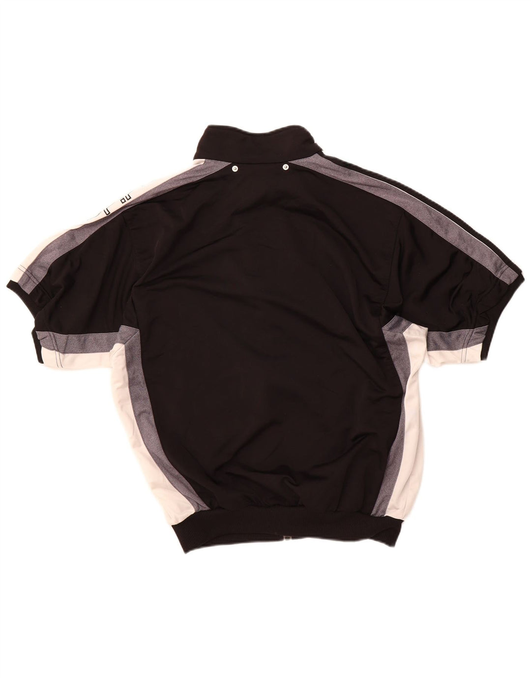 Adidas Veste de survêtement graphique pour homme UK 38/40 Noir moyen Polyester