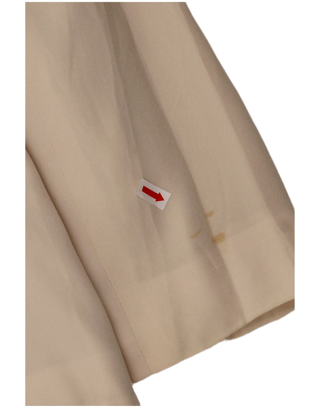 LUISA SPAGNOLI Veste Blazer 3 Boutons Femme IT 42 Acétate Beige Moyen