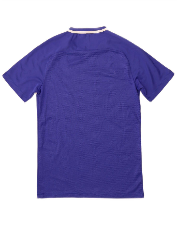 NIKE T-shirt Dri Fit pour hommes, petit, bleu, colour block