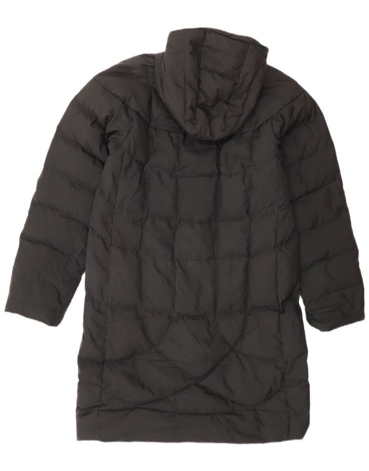 Timberland Manteau rembourré à capuche pour femme UK 14 Polyester noir moyen